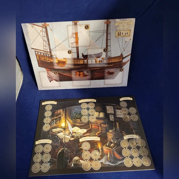 Brand NEW, OPENED Boardgame Robinson Crusoe -Voyage of the Beagle Expansion Box - Picture 11 of 11